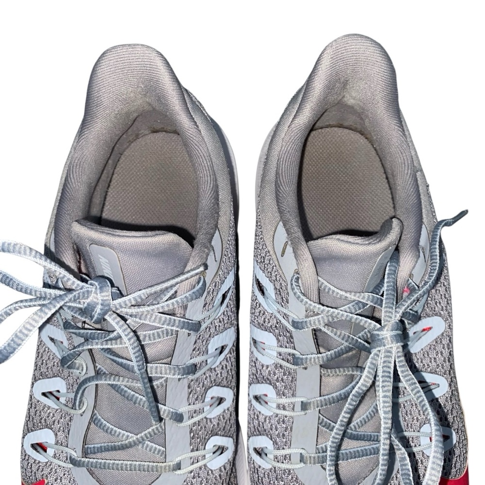 Nike Quest 2 Running Athletic Shoes Size 7 Gray and Pink Breathable Cushion - Picture 6 of 15